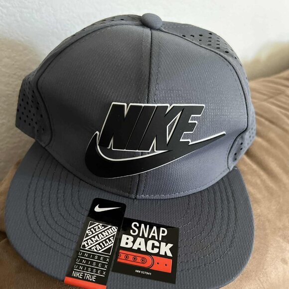 Nike Sport Golf Baseball Basketball Cap Unisex Gray - Picture 1 of 7